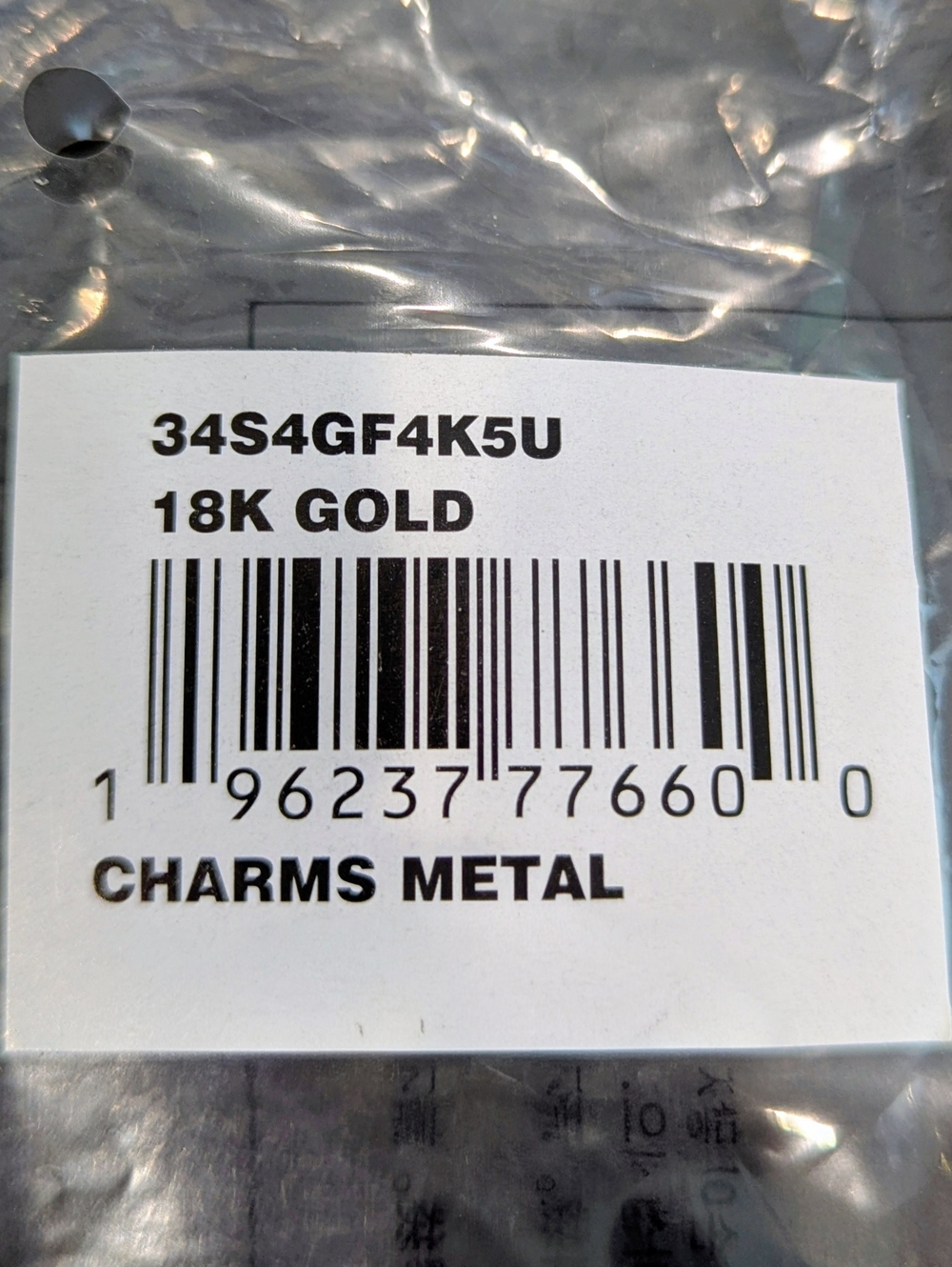 🆕 MICHAEL KORS Heart Pavé 18k Gold Plated Key Chain Charm - Picture 8 of 9